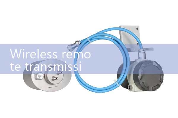 Wireless remote transmission of flowmeter