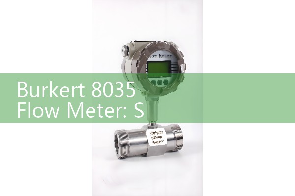 Burkert 8035 Flow Meter: Sourcing Proline Inline Digital Display Transmitters