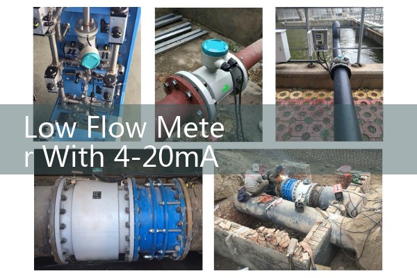 Low Flow Meter With 4-20mA Output Transmitter Settings