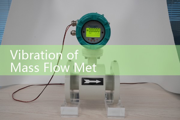 Mass flow meter vibration
