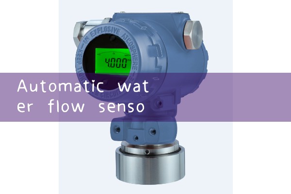 automatic water flow sensor|heat flow meter